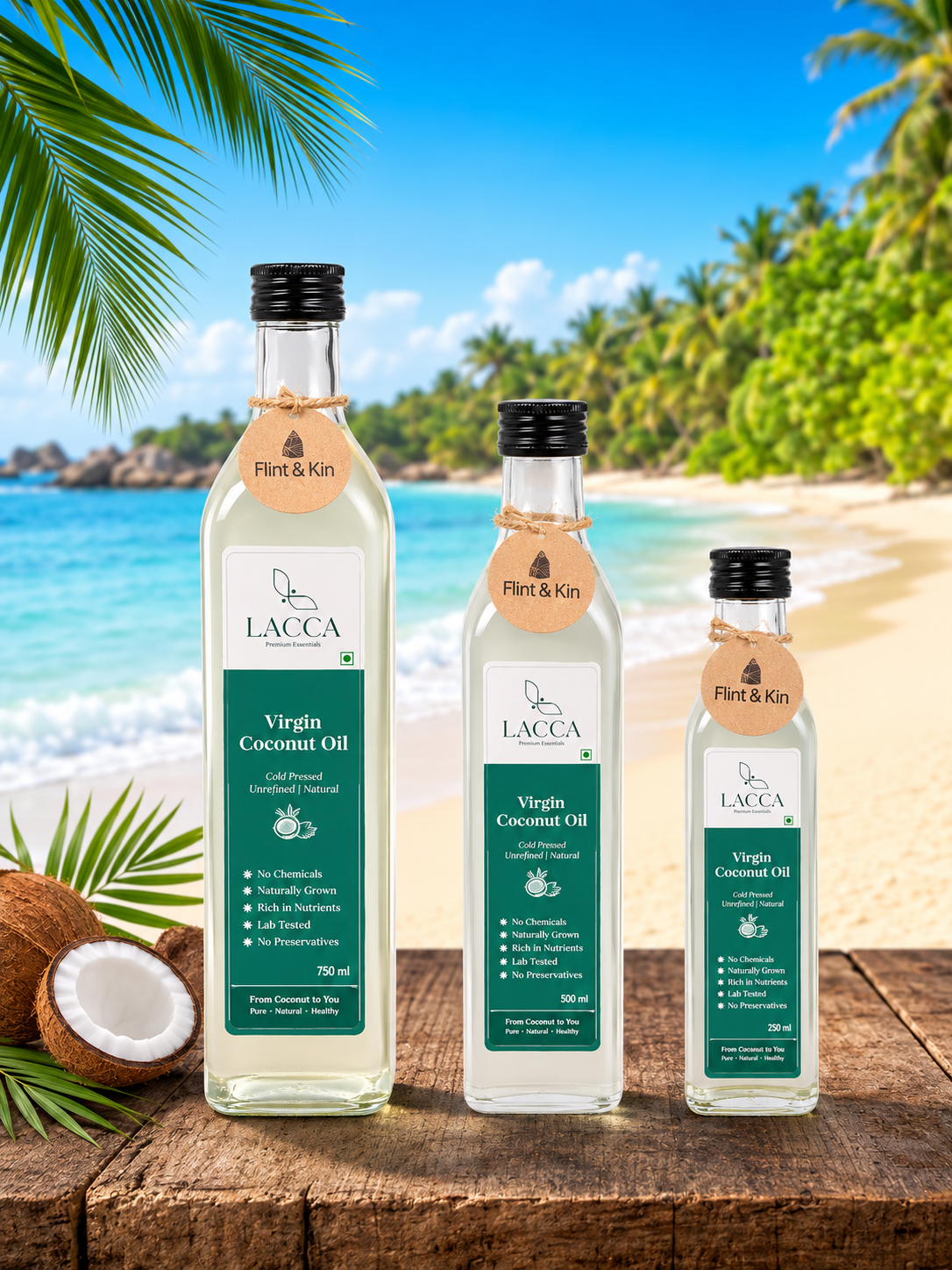 Lacca Virgin Coconut Oil — Cold Pressed